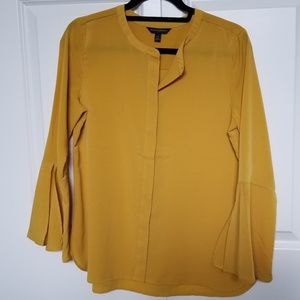 Banana Republic Elegant Professional Gold Blouse S